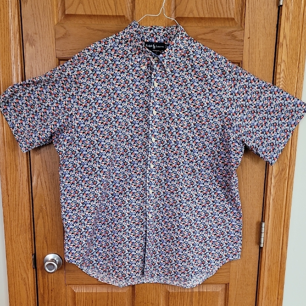 Ralph Lauren Men's Multicolor Short Sleeve Shirt